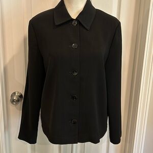 Briggs size small black casual jacket